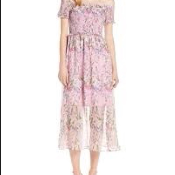 Sam Edelman off shoulder midi dress - Picture 2 of 3